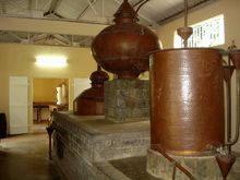 Rumfabrik in der Domaine les Pailles - Ausflugsziele Mauritius