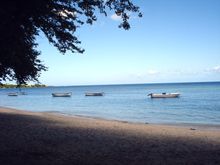 Öffentlicher Strand Albion Mauritius