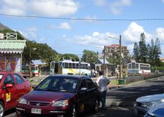 Busbahnhof Quatre Bornes Staedte Mauritius
