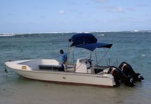 Tauchboot Akwabon Island Diving Centre in Le Morne - Mauritius