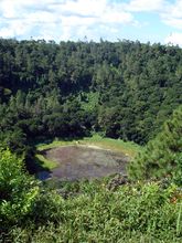 Krater Vulkan Trou aux Cerfs - Ausflugsziele Mauritius