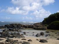 Surfen-Wellenreiten an der Ilôt Sancho in Mauritius