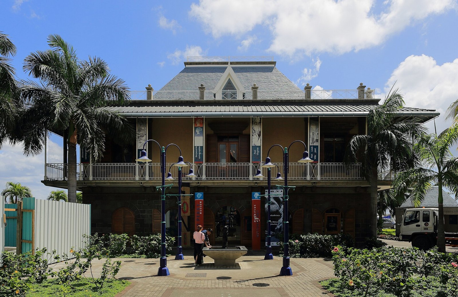 Das Blue Penny Museum an der Caudan Waterfront in Port Louis