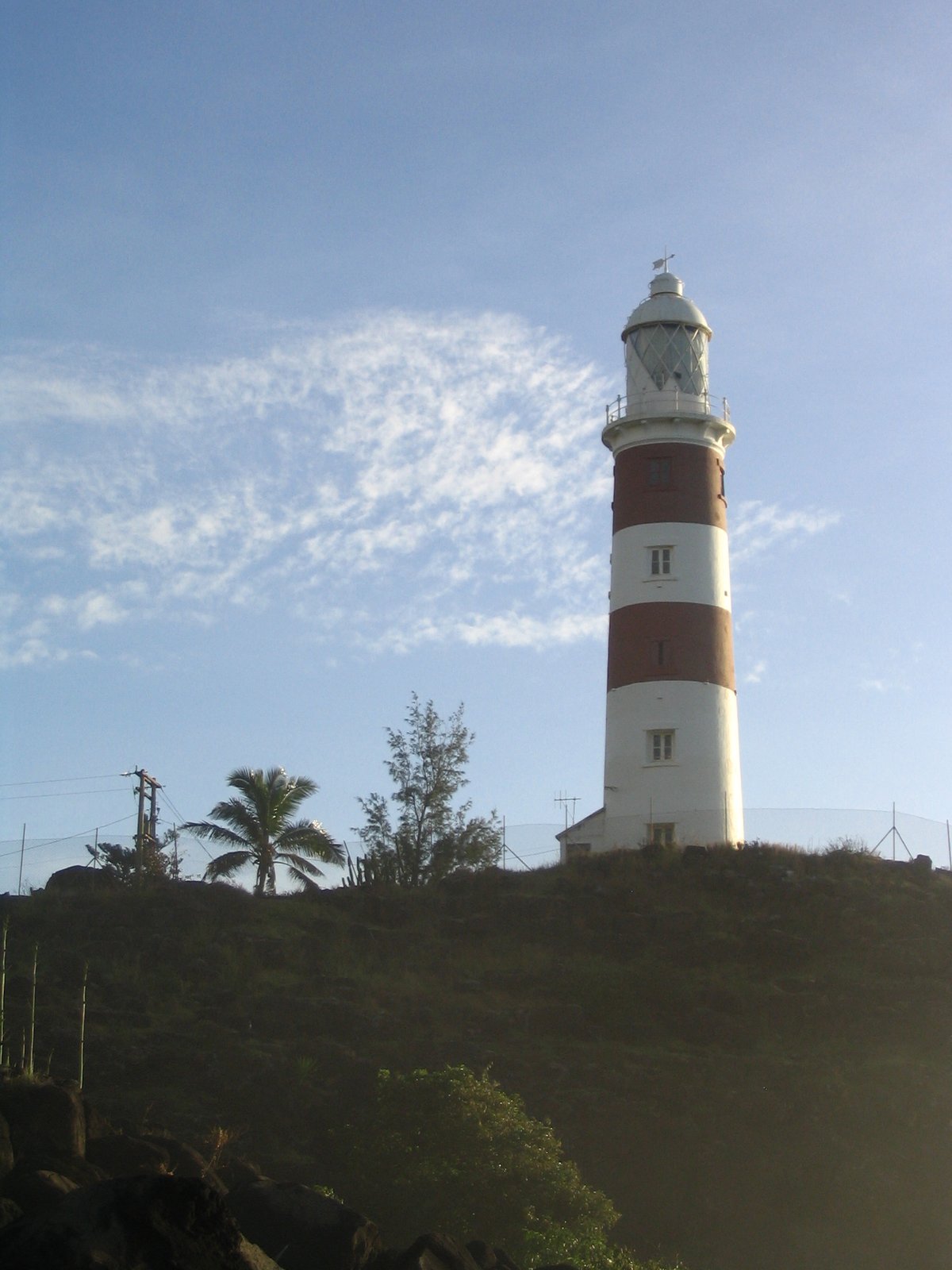 Der 1910 eingeweihte Leuchtturm von Albion