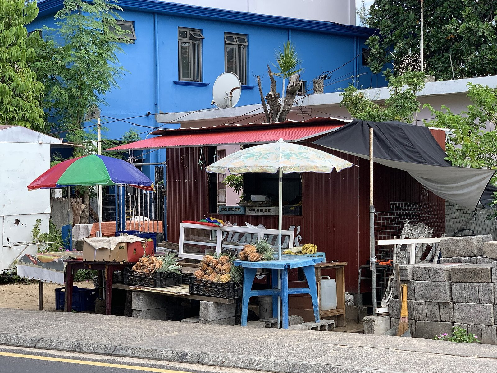 Obststand in Flic en Flac