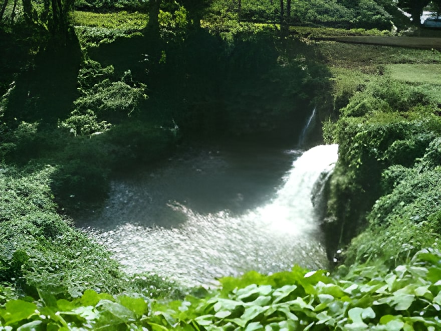 Der Hesketh-Bell-Wasserfall