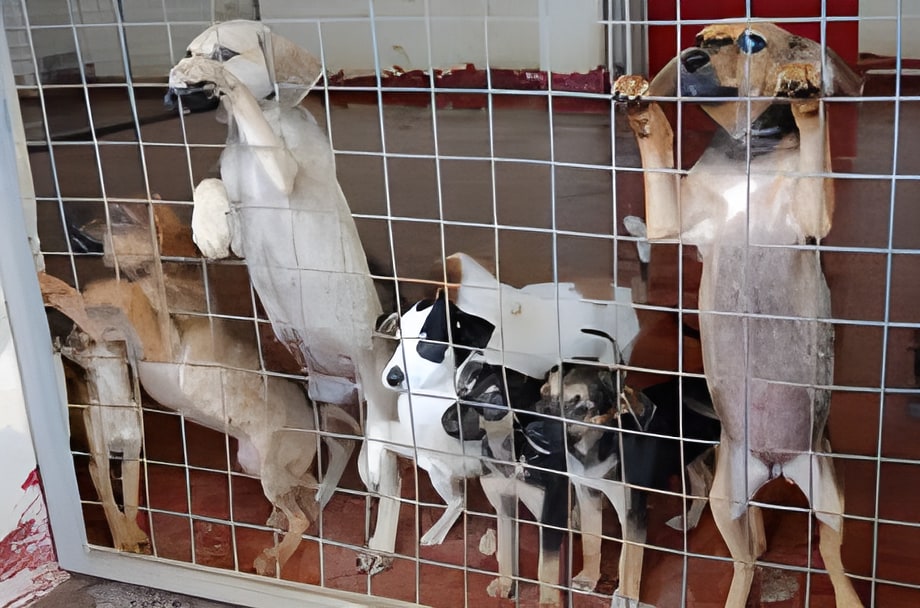 Hunde bei PAWS - Tierschutz in Mauritius