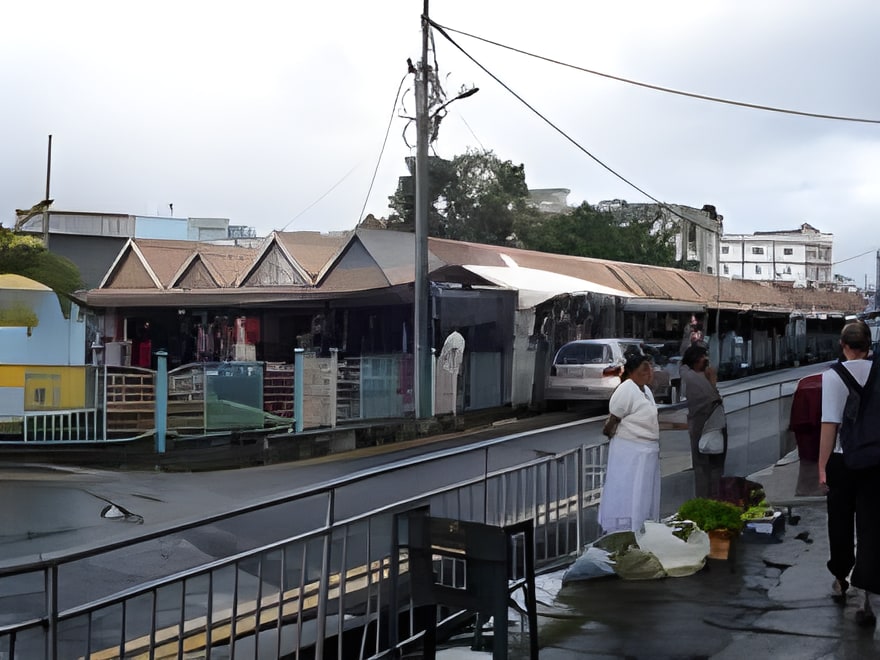 Markt in Rose Hill - Stadt in Mauritius