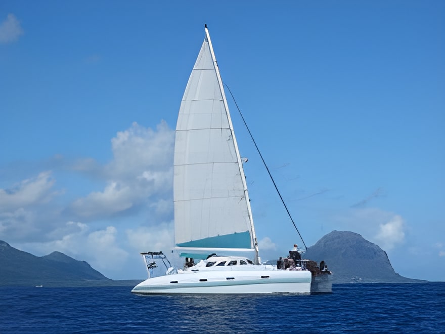 Der Katamaran Sunset Cruiser